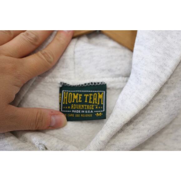 Vintage University of Miami Hurricanes Hooded Sweatshirt Medium - Picture 6 of 7